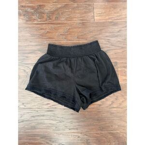 ⭐️3 for $10⭐️ Black Linen Feel Shorts